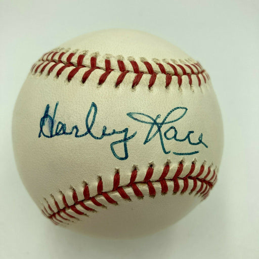 Harley Race WWE Signed Autographed Baseball Wrestling With PSA DNA COA