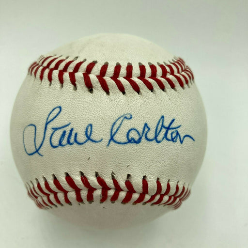 Steve Carlton Signed Autographed Baseball With JSA COA