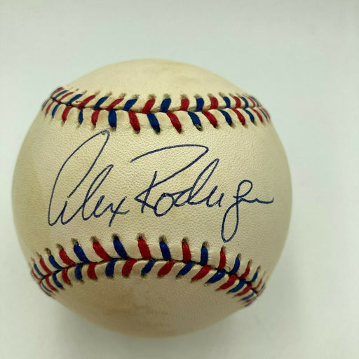 Alex Rodriguez Rookie Signed Official 1996 All Star Game Baseball With JSA COA