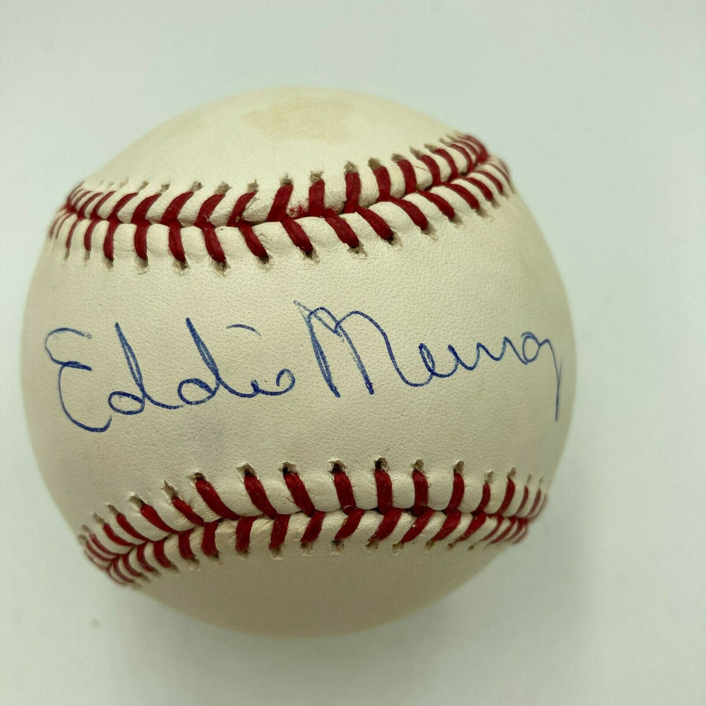 Eddie Murray Signed Autographed Baseball With JSA COA