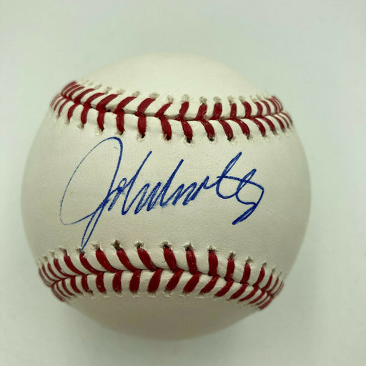 John Smoltz Signed Autographed Official Major League Baseball JSA COA