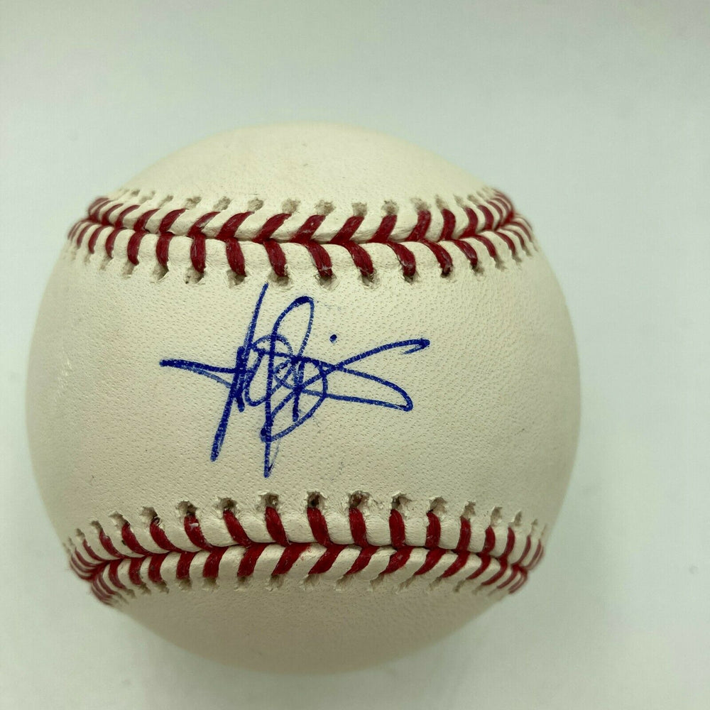 Harold Baines Signed Autographed Official Major League Baseball JSA COA