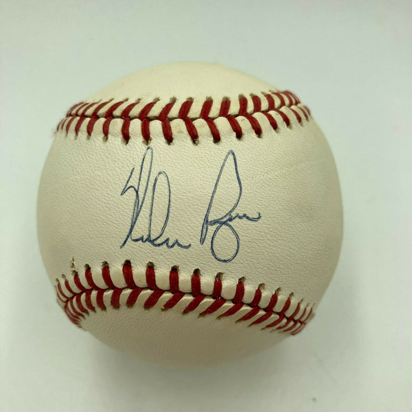 Nolan Ryan Signed Autographed Official Major League Baseball JSA COA