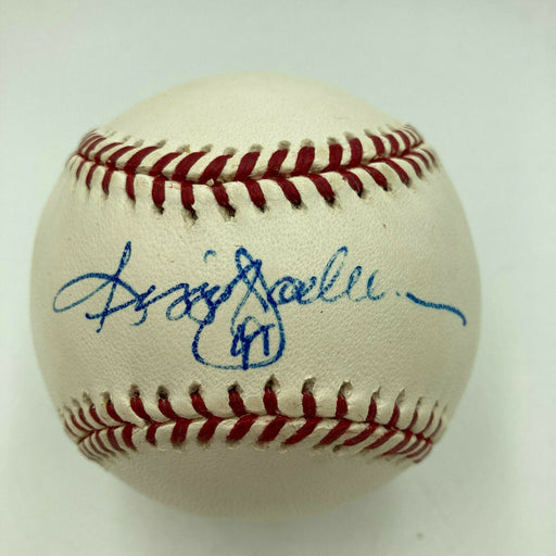 Reggie Jackson Signed Autographed Official Major League Baseball JSA COA