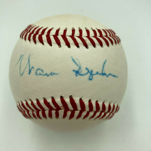 Warren Spahn Signed Autographed Baseball JSA COA