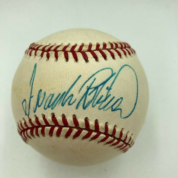 Frank Robinson Signed Official Major League Baseball With JSA COA