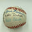 Negro League Legends Signed Baseball Wilmer Fields Leon Day Benson Manning JSA