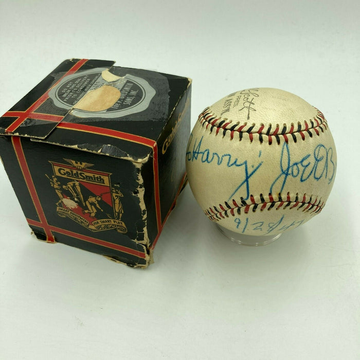 Rare Joe E. Brown Single Signed Autographed 1947 Baseball With JSA COA