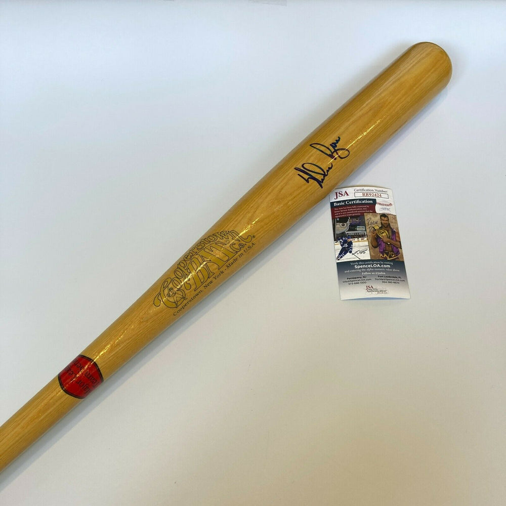 Nolan Ryan Signed Autographed Cooperstown Baseball Bat With JSA COA