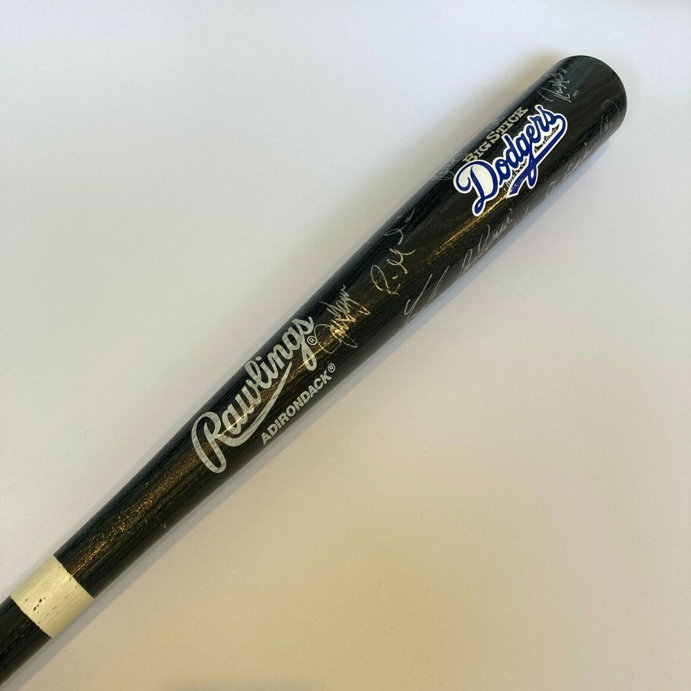 Vin Scully Los Angeles Dodgers Greats Multi Signed Baseball Bat