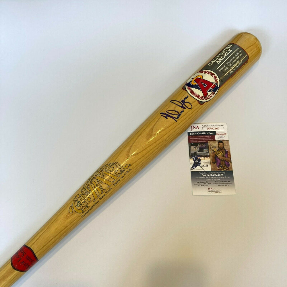 Nolan Ryan Signed Autographed Cooperstown HOF Baseball Bat With JSA COA