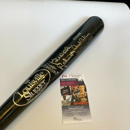 Brooks Robinson Signed Louisville Slugger Game Model Baseball Bat JSA COA
