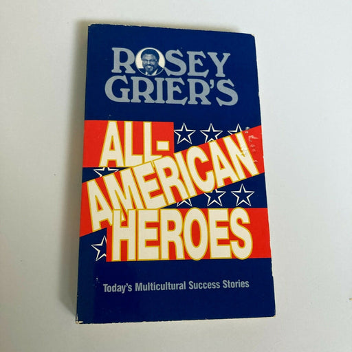 Rosey Grier's All-American Heroes Signed Autographed Book