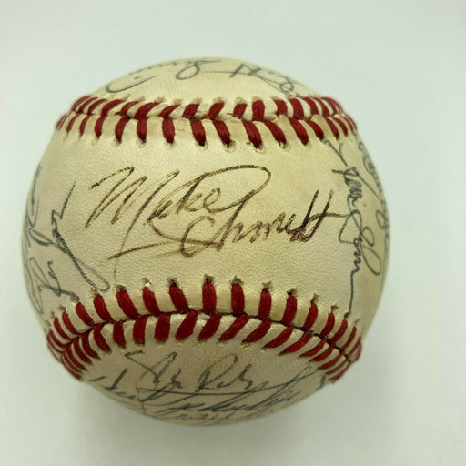 Mike Schmidt Philadelphia Phillies Team Signed Official National League Baseball