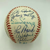 Beautiful HOF Multi Signed Baseball Willie Stargell Lou Brock 12 Sigs JSA COA