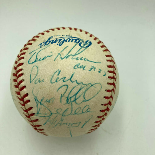 Ken Griffey Jr. 1991 Seattle Mariners Team Signed American League Baseball JSA