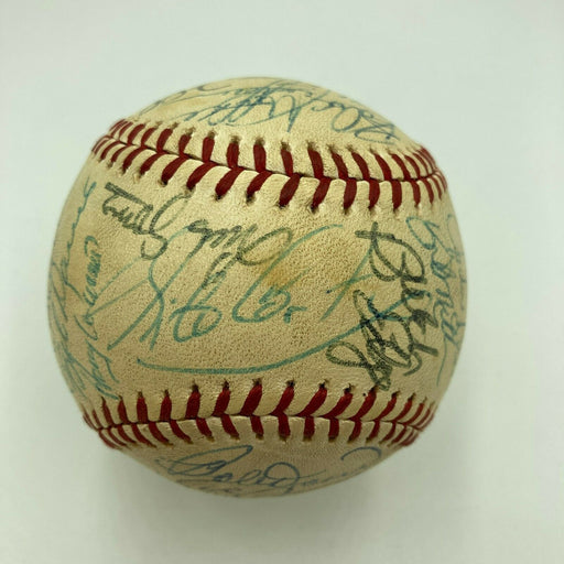 1979 Toronto Blue Jays Team Signed Vintage Official American League Baseball