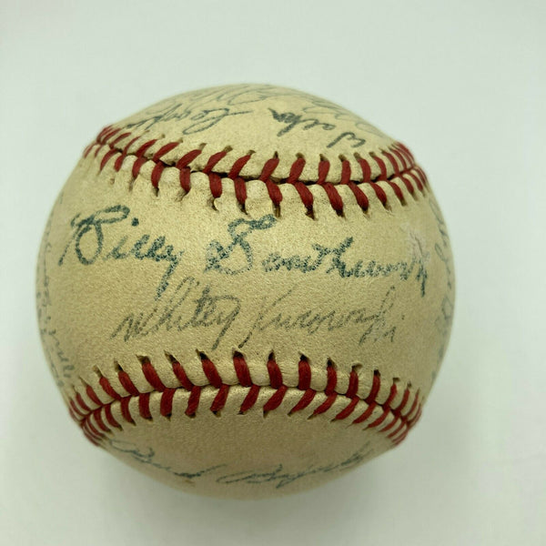 1944 St. Louis Cardinals World Series Champs Team Signed Baseball With JSA COA