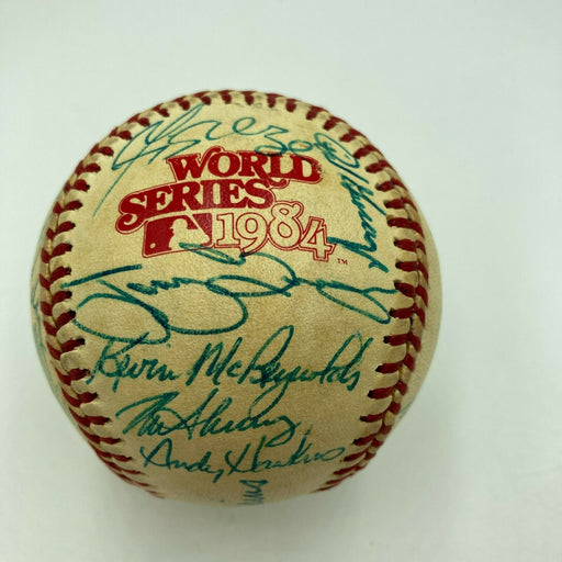 1984 San Diego Padres NL Champs Team Signed World Series Baseball Tony Gwynn JSA
