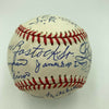 Beautiful Negro League Legends Multi Signed National League Baseball 17 Sigs JSA
