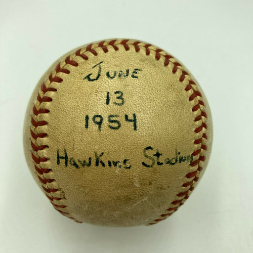 1964 Hawkins Stadium (Albany Senators) Minor League Game Used Baseball