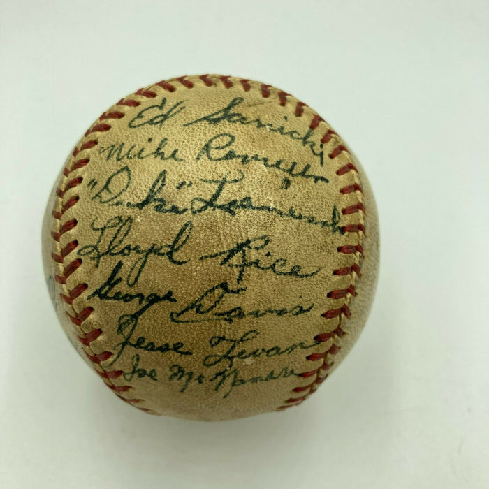 1947 Wilmington Blue Rocks Team Signed Minor League Game Used Baseball