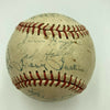 Pittsburgh-Area WWII Servicemen Multi Signed Baseball World War 2