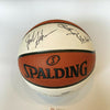 2019 HOF Induction Vlade Divac Paul Westphal Bobby Jones Signed Basketball JSA