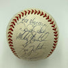 2000 New York Yankees World Series Champs Team Signed Baseball Derek Jeter PSA