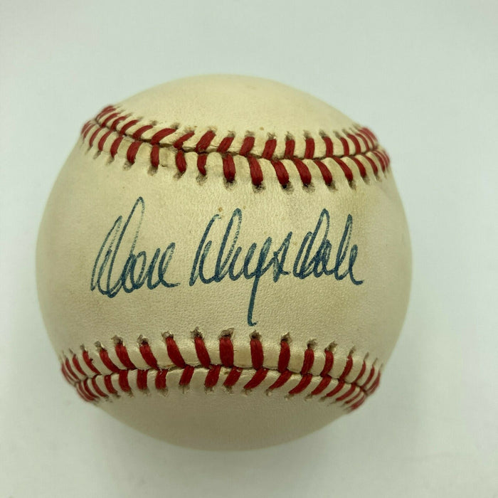 Don Drysdale Signed Official National League Baseball JSA COA