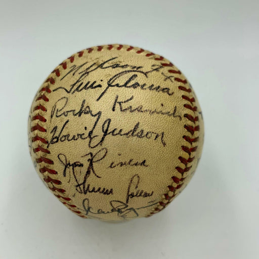 1952 Chicago White Sox Team Signed American League Baseball With Nellie Fox