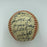1982 Toronto Blue Jays Team Signed Autographed Baseball RARE