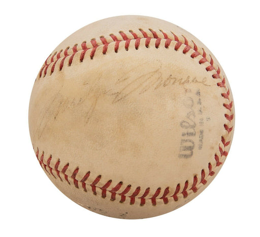 Marilyn Monroe Single Signed Autographed Baseball The Only One Known JSA COA