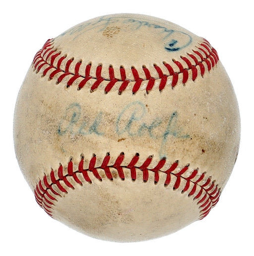 Red Rolfe Signed American League Baseball JSA COA New York Yankees Legend