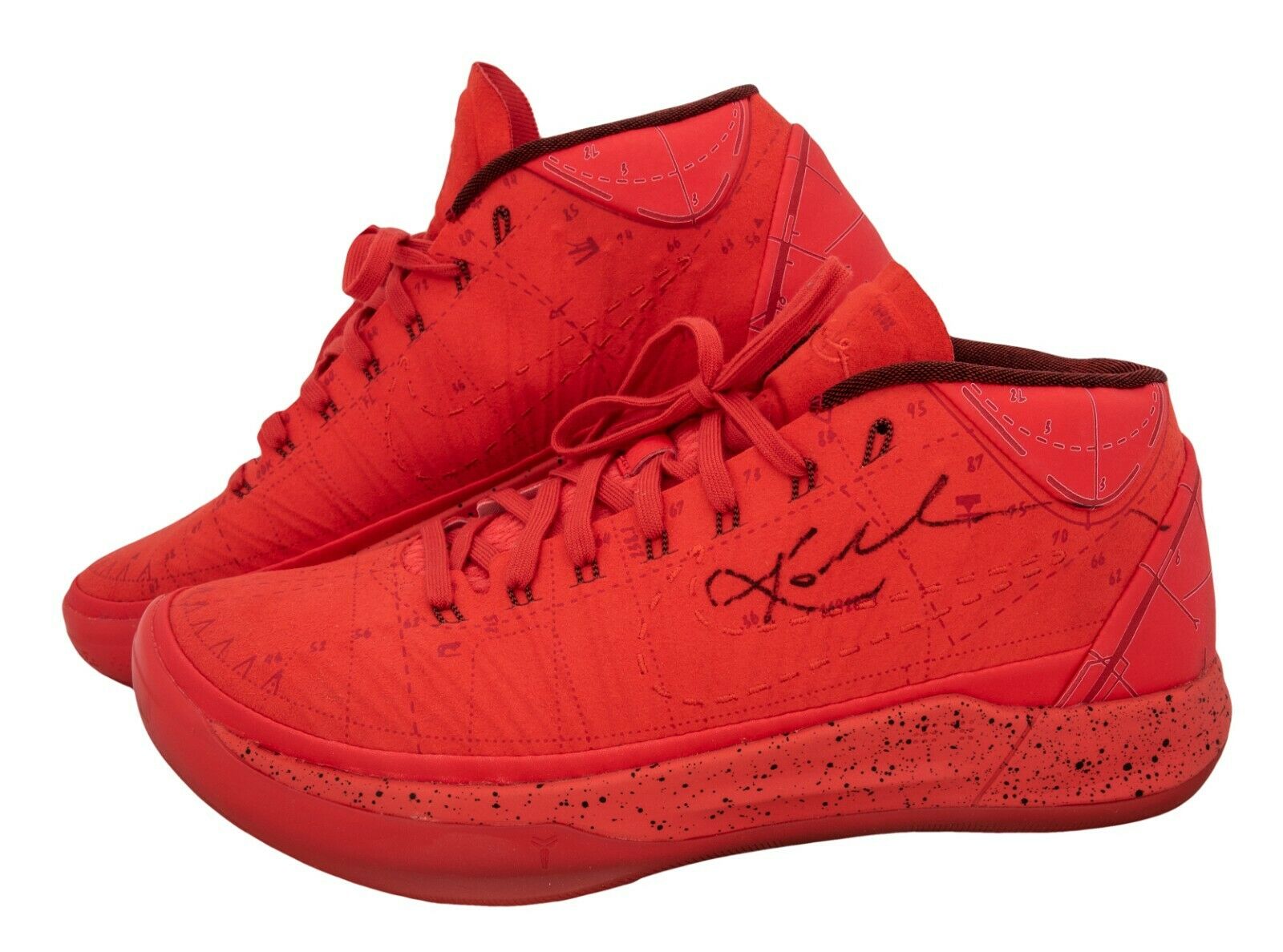 Kobe Bryant Signed Nike Zoom Game Model Sneakers Shoes Beckett COA