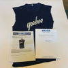Reggie Jackson 1977 Game Used Yankees YooHoo Cut Sleeve Undershirt Reggie COA