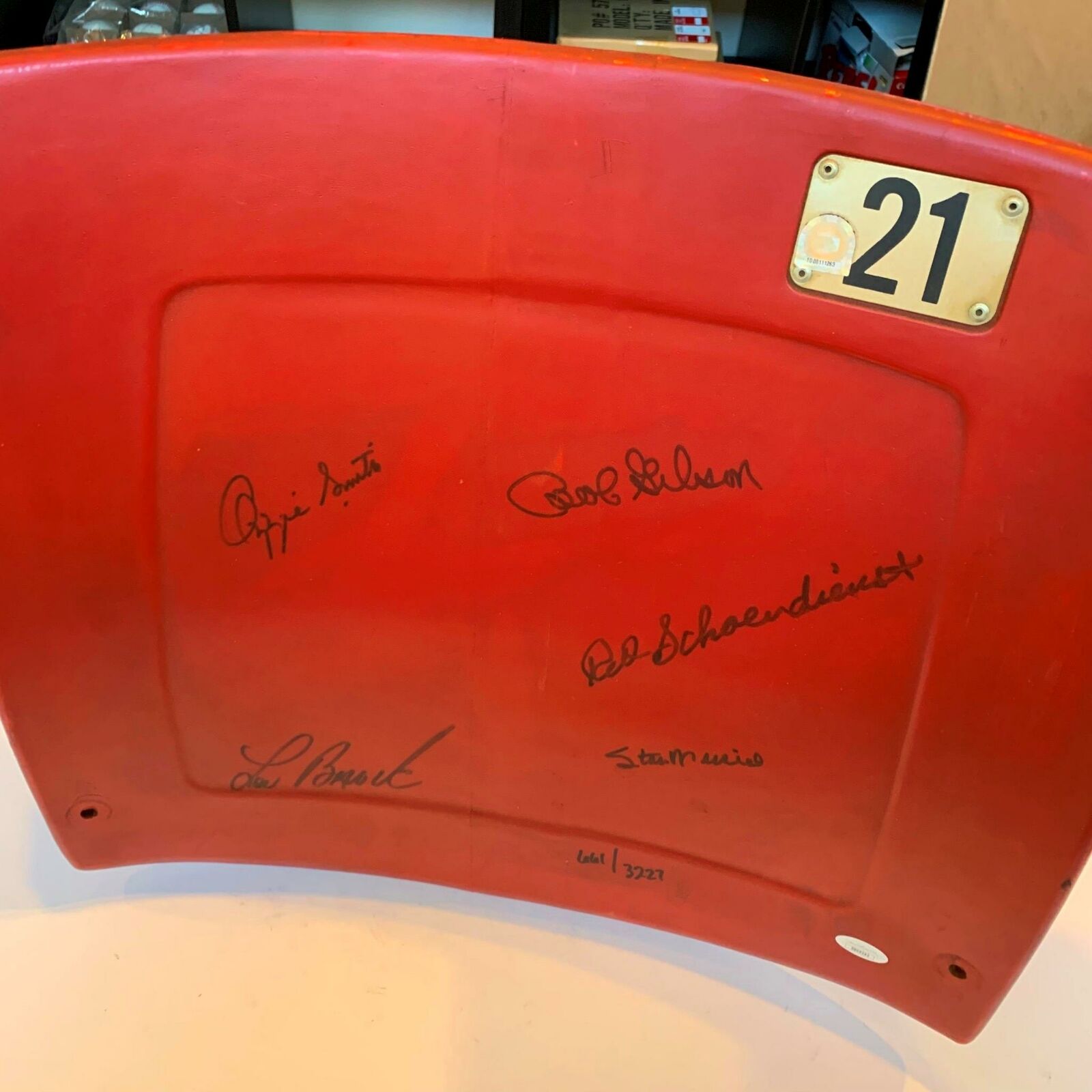 MINT Bob Gibson Signed Heavily Inscribed St. Louis Cardinals STAT Jersey  JSA COA