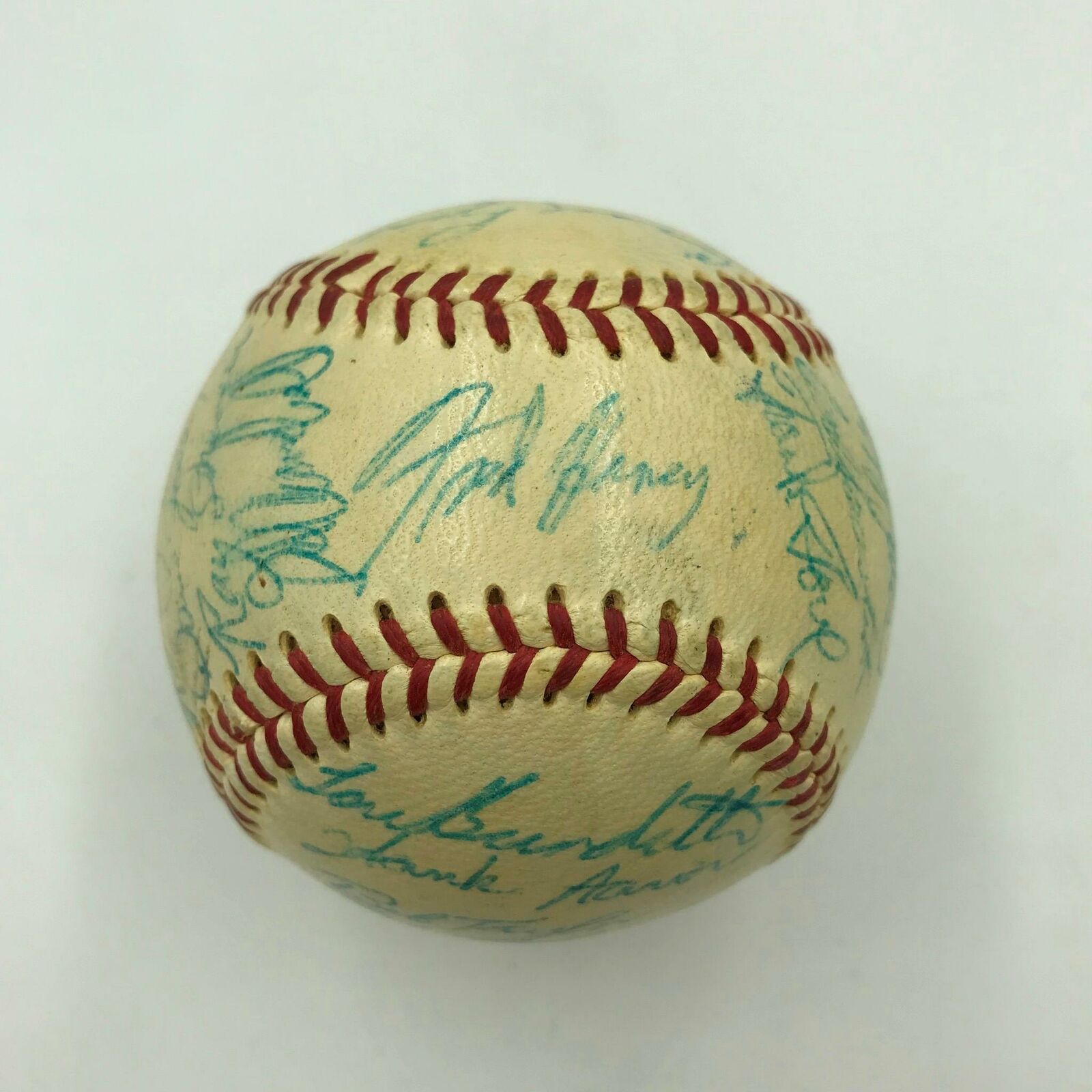 Baseball, signed by the 1953 Milwaukee Braves