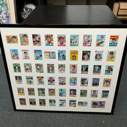 Carl Yastrzemski Signed Complete Baseball Card Run 53 Cards 1960 Topps JSA COA