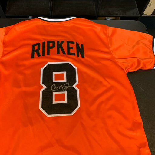 Cal Ripken Jr. Signed 1982 Baltimore Orioles Rookie Game Model Jersey PSA DNA