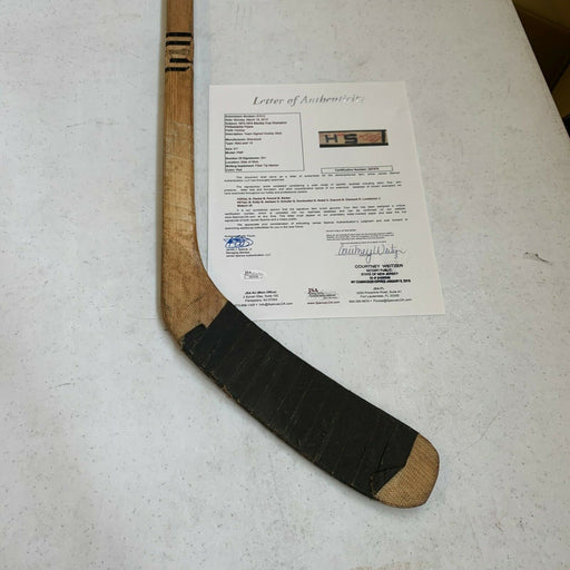 1973-74 Stanley Cup Champion Philadelphia Flyers Team Signed Game Used Stick JSA