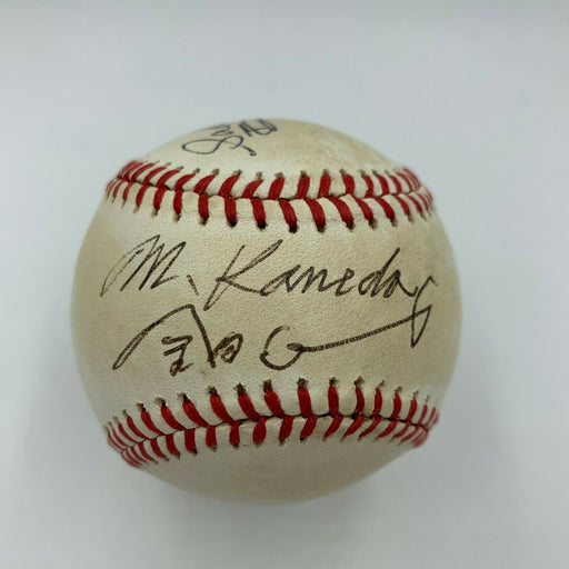 Masaichi Kaneda & Sadaharu Oh Japan Legends Signed Baseball With JSA COA