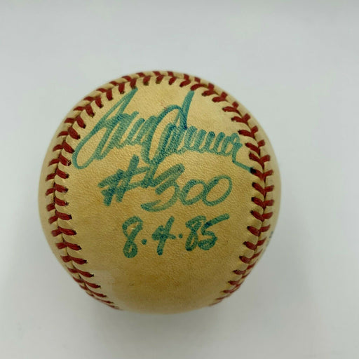 Historic Tom Seaver 300th Win Signed Actual Game Used Baseball  8-4-1985 JSA COA