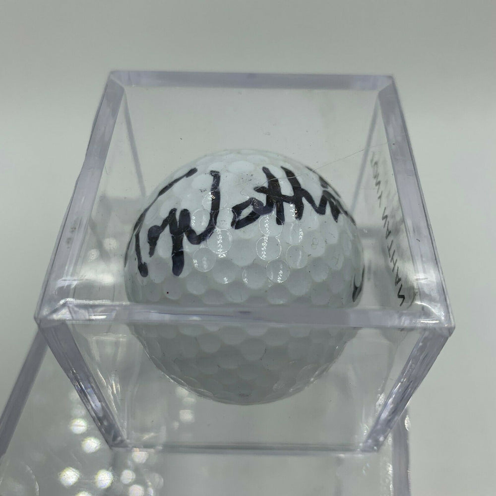 Tony Nathan NFL Signed Autographed Golf Ball PGA With JSA COA