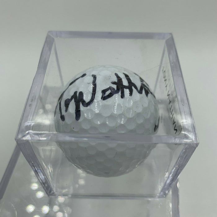 Tony Nathan NFL Signed Autographed Golf Ball PGA With JSA COA
