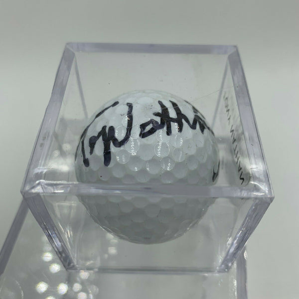 Tony Nathan NFL Signed Autographed Golf Ball PGA With JSA COA