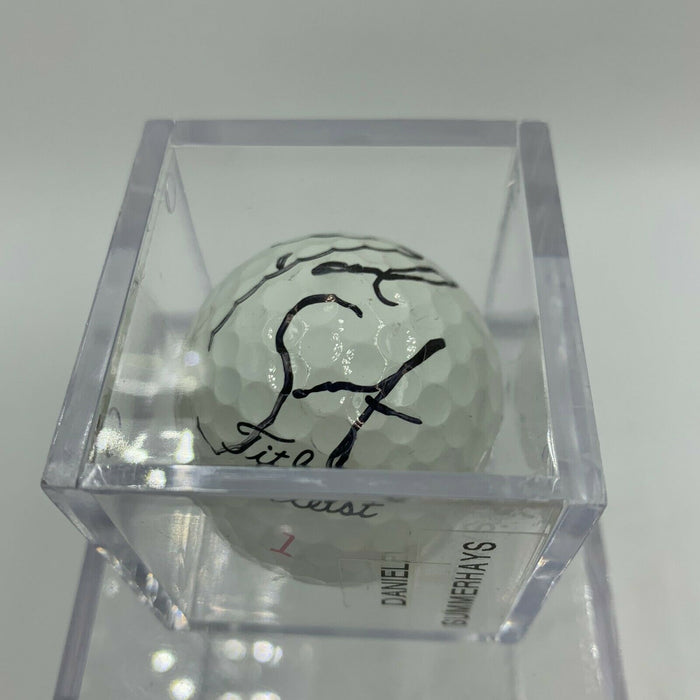 Daniel Summerhays Signed Autographed Golf Ball PGA With JSA COA