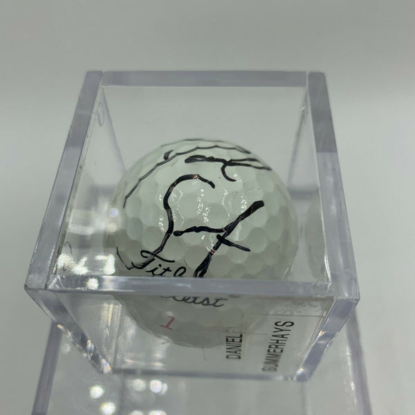 Daniel Summerhays Signed Autographed Golf Ball PGA With JSA COA