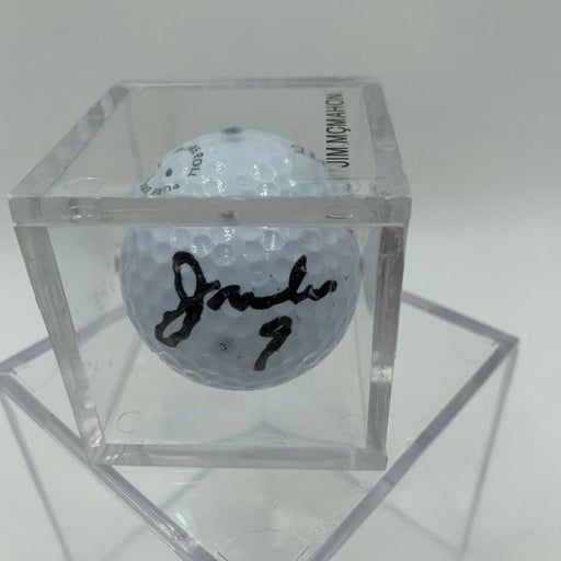 Jim McMahon Signed Autographed Golf Ball PGA With JSA COA