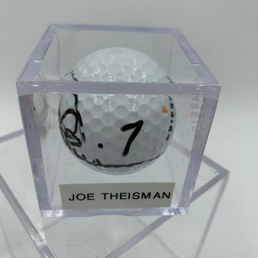 Joe Theismann Signed Autographed Golf Ball PGA With JSA COA